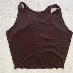 Boho Uniqlo draped, flowy tank top